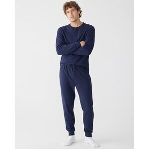NWOT J.CrewTall heritage brushed rib-knit jogger pant navy blue size M